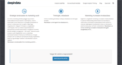 Desktop Screenshot of deepindata.com